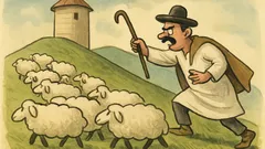 Vtip: „Ja to poženiem vyššie!“ – zakričal bača