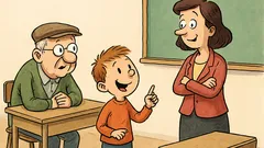 Vtip: Ferko sa chváli pani učiteľke...