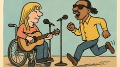 Vtip: Marika Gombitová a Stevie Wonder skladajú hit