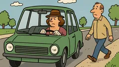 Vtip: Ak zbadáte vodiča s klobúkom...