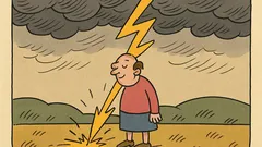 Vtip: Viete, ako robí teplý blesk?