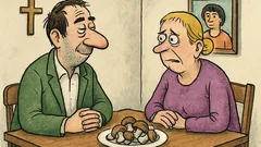 Vtip: Karl, na čo zomrela tvoja...