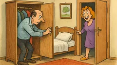 Vtip: Žena poteší muža v živote trikrát...