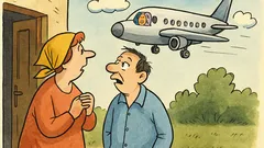 Vtip: Včera sme mali doma letecký deň...