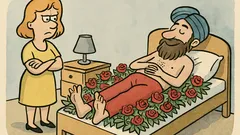 Vtip: Ja že nemám ustlané na ružiach? Fakír