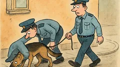 Vtip: Idú dvaja policajti so psom...