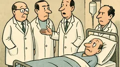 Vtip: Lekárske konzílium rozhoduje o Novákovi