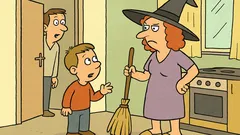 Vtip: Mama, otec povedal, že si čarodejnica!