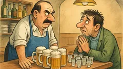 Vtip: Zhrešil som, pán hostinský…